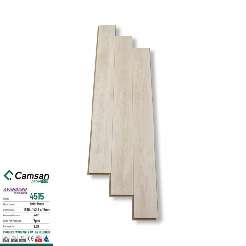 SÀN GỖ CAMSAN 12MM AQUA HÈM V