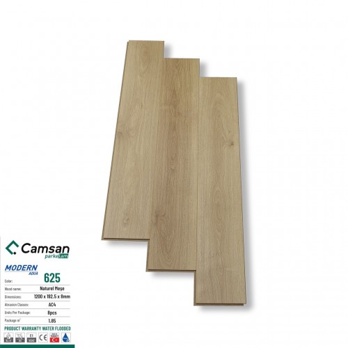 SÀN GỖ CAMSAN 8MM HÈM V